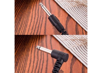 3 meter 6,35mm Jack mono audio kabel voor microfoons instrumenten luidsprekers
