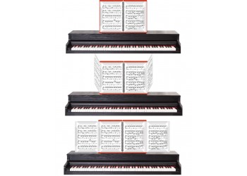 4 Paginas Vouwen Muziek Score Coil Map Praktijk Piano Papier A4 Vel Bestand Opslag Boek
