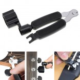 3 In 1 Gitaar Peg String Winder + String Pin Puller + String Cutter Gitaar Tool Set