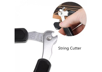 3 In 1 Gitaar Peg String Winder + String Pin Puller + String Cutter Gitaar Tool Set