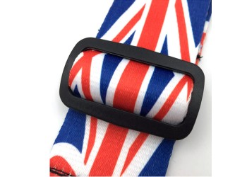 Slijtvast Akoestische Bas Thicken Schouder Riem Gitaarband UK flag