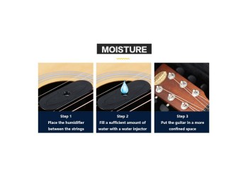 Acoustic Guitar Soundhole Humidifier Anti-Drying Anti-Panel Cracking
