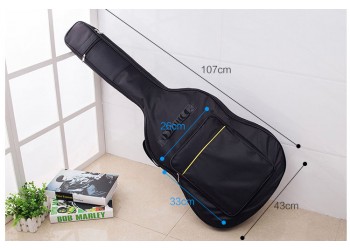 38-41 Inch Gitaar Tas Dubbele Bandjes Soft Case Gitaren Rugzak