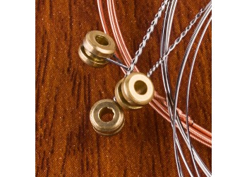 3 in 1 Universele Gitaar String Messing Zeshoekige Staal Core Snaren