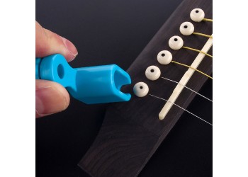 2 Stuk Guitar String Winder Grover Snelheid Bridge Pin Peg Puller