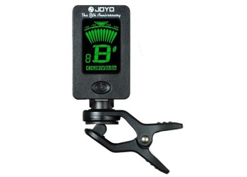 Joyo JT-01 wit kleur Clip-On Digitale Tuner 360 Graden Draaibare Gitaar Tuners