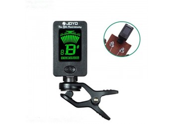 Joyo JT-01 wit kleur Clip-On Digitale Tuner 360 Graden Draaibare Gitaar Tuners