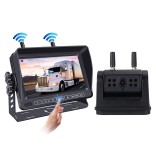 Auto achteruitrijcamerasysteem Auto Rear View Backup Camera Draadloze 7inch montor​ 1 jaar garantie