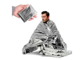 10 stuk 160x210cm Nooddeken Outdoor Survive EHBO Militaire Outdoor Survive Rescue Kit Winddichte folie Thermische deken voor kamperen Hiki