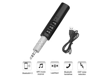 Bluetooth Ontvanger Car Kit Draadloze 3.5 Mm Jack Aux Adapter