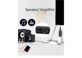 Bluetooth 5.0 Audio-ontvanger Zender 4 IN 1 Mini 3.5mm Jack AUX USB Adapter