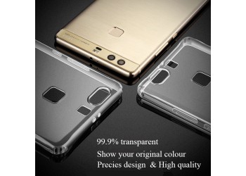 huawei p9 lucent hoesje transparant TPU Hoes Case Cover