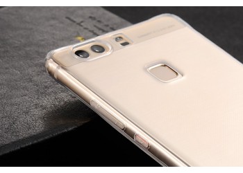 huawei p9 plus lucent hoesje transparant TPU Case Cover