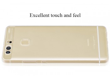 huawei p9 plus lucent hoesje transparant TPU Case Cover