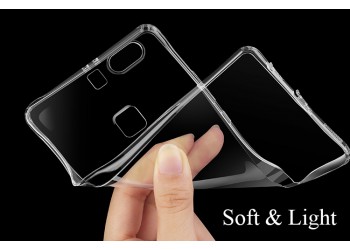 huawei p9 plus lucent hoesje transparant TPU Case Cover