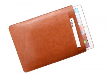 ipad mini 4 2 Luxe leather case cover hoes 7,9inch bruin