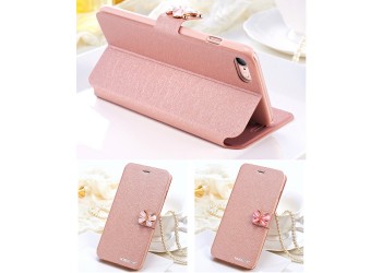 iphone x 5.8inch Luxe Case Hoes Cover Hoesje zijde Rosegoud