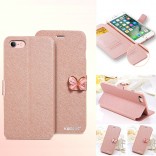 iphone 7 plus Luxe Case Hoes Cover Hoesje zijde Rosegoud