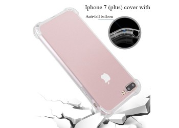 iphone 7 anti-fall hoesje transparant TPU Hoes Case Cover