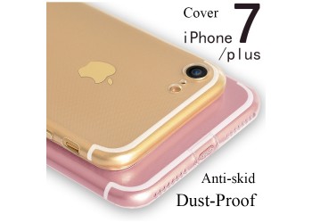 iphone 7 plus anti-dust hoesje transparant TPU Case Cover