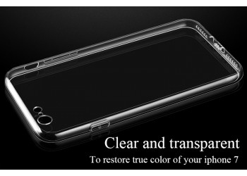 iphone 7 anti-dust hoesje transparant TPU Hoes Case Cover
