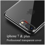 iphone 7 lucent hoesje transparant TPU Hoes Case Cover