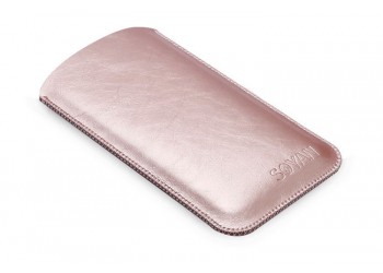 iphone 7 plus voor Samsung Huawei Luxe leather Hoesje case Bruin
