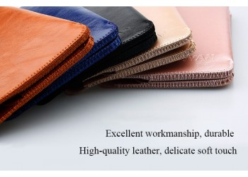 iphone x 8 7 voor Samsung Huawei Luxe leather wallet Hoesje zwart