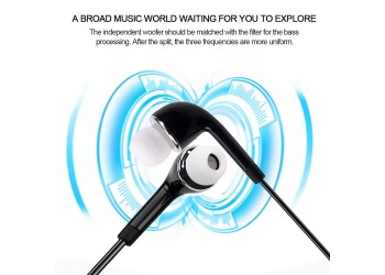 3.5mm In-Ear Wired Stereo Oortelefoon headset voor Samsung mobile phone en tablet