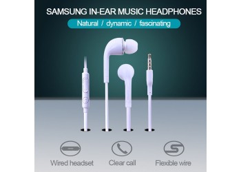 3.5mm In-Ear Wired Stereo Oortelefoon headset voor Samsung mobile phone en tablet