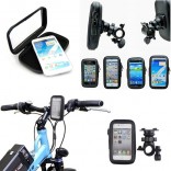 Fiets houder smartphones Waterdichte Schokbestendig maat L