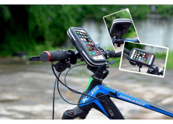 Fiets houder smartphones Waterdichte Schokbestendig maat XL