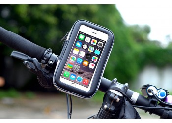 Fiets houder smartphones Waterdichte Schokbestendig maat XL