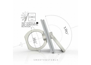 Statief Mount Mobiele Telefoon Clip Houder 360 Graden + Vinger Ring