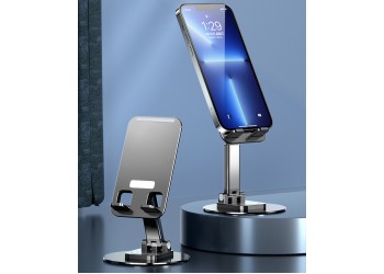 Metalen Telefoon Houder 360 Rotatie Draagbare Universele Bureau Telefoon Houder Verstelbare Tablet Stand