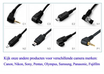 Remote control afstandsbediening RS-60E3 voor Canon camera