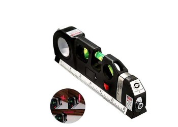 Laser Level Horizon Verticale Maatregel Aligner Standaard En Metrische Heersers Multipurpose Maatregel Niveau Laser