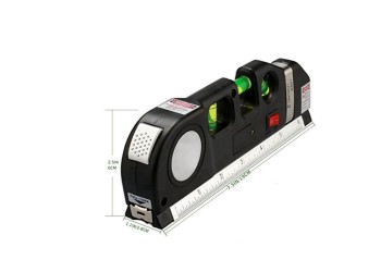 Laser Level Horizon Verticale Maatregel Aligner Standaard En Metrische Heersers Multipurpose Maatregel Niveau Laser