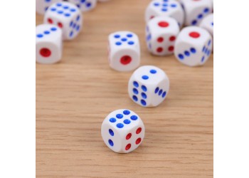 20 stuk Dices 13.8mm Dobbelstenen Standaard Zes Zijdige Verjaardagsfeestjes Board Game