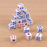 20 stuk Dices 13.8mm Dobbelstenen Standaard Zes Zijdige Verjaardagsfeestjes Board Game