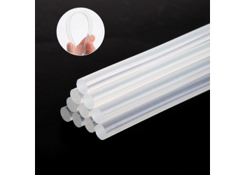 20 Stks 7*100mm Transparant Hot-Melt Gun Lijm Sticks Voor Warmte Pistool Lijm Diy