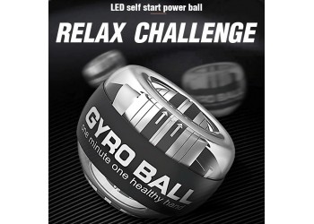 Regenboog Led Self Start PowerBall Spinner Magic ball Gyro Spier Pols Kracht Trainer