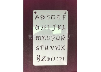 12 in 1 Kaart DIY Album Masking Spray Geschilderd Template Tekening Stencils Schilderen Scrapbooking Card Alfabet