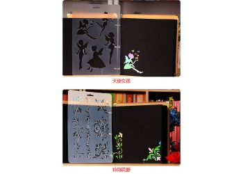 21 in 1 Kaart DIY Album Masking Spray Geschilderd Template Tekening Stencils Schilderen Scrapbooking Card 