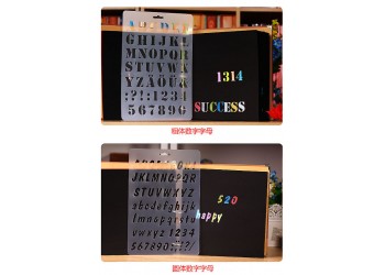 21 in 1 Kaart DIY Album Masking Spray Geschilderd Template Tekening Stencils Schilderen Scrapbooking Card 
