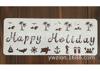 23 in 1 Kaart DIY Album Masking Spray Geschilderd Template Tekening Stencils Schilderen Scrapbooking Card Home Feest