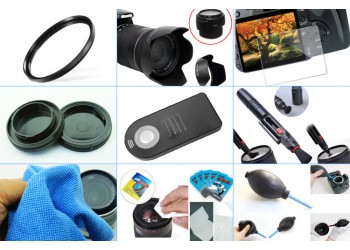 10 in 1 accessories kit voor Nikon D5300 + AF-S 18-105mm ED VR