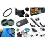 10 in 1 accessories kit voor Canon 70D + 18-55MM IS STM
