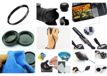 10 in 1 accessories kit voor Sony A6300 + 16-50mm OSS