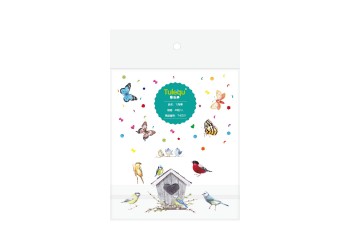 40 stuk aquarel schilderen vlinder vogel Cartoon stickers voor kinderen en volwassenen Beloningsstickers Journal Laptop Telefoon Stickers